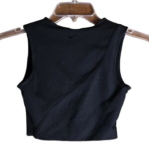 Nike Pro Hypercool Black Crop Top Sports Bra Women’s XS